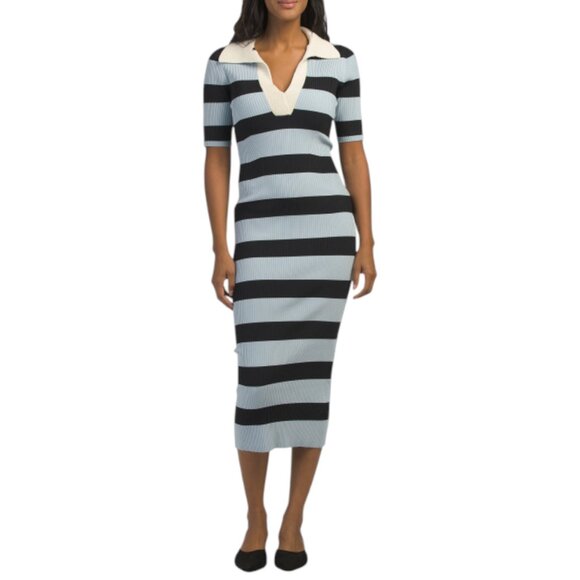 ALC Blue Multi Darcy Dress - Picture 2 of 2